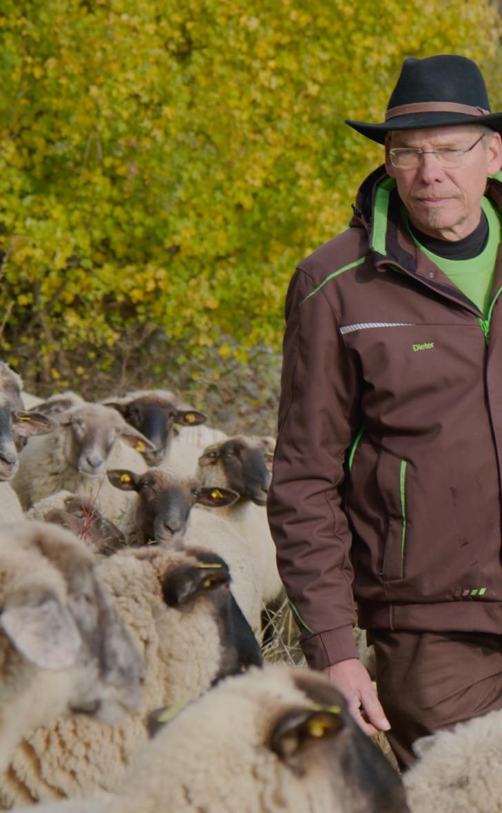 Dieter Haag - Schäfer im Kochertal